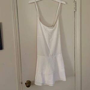 Aerie exercise dress in white. Size large. Barely worn